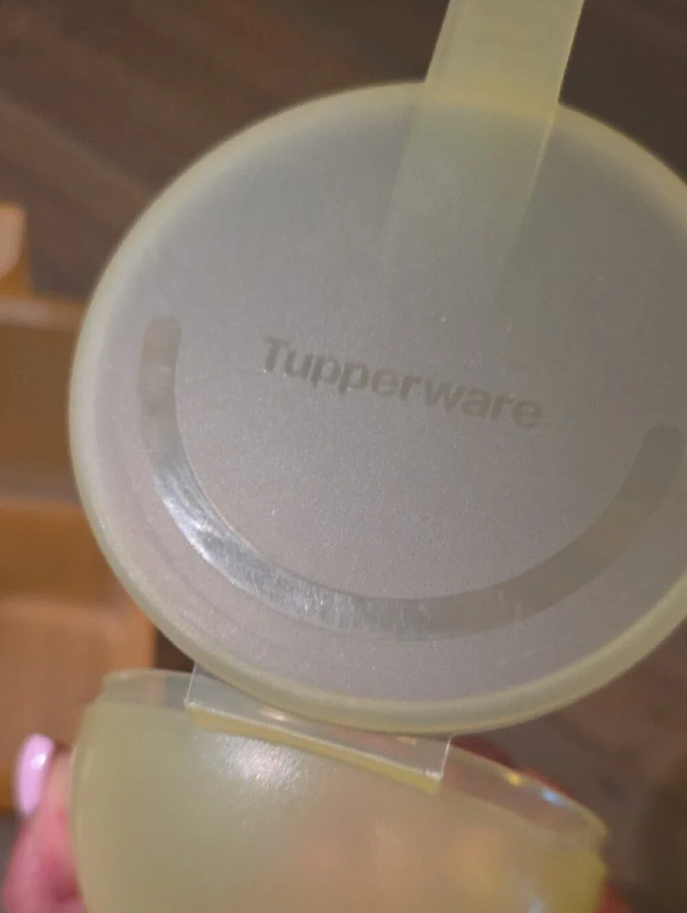 Tupperware Forget Me Not Keepers/ Containers #5106 & #5388A. Set Of 2